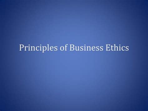 Importance of-business-ethics