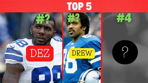 Ranking The Dallas Cowboys Top 5 Wide Receivers Of ALL TIME. - Win Big ...