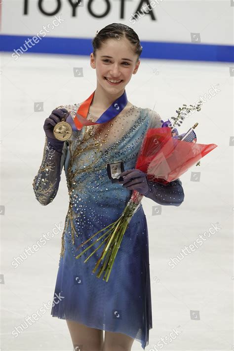 Isabeau Levito Winner Poses Media Her Editorial Stock Photo - Stock ...