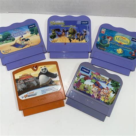 * Lot Of 5 VTech V.Smile Learning System Games Cartridges DISNEY'S & MORE | eBay in 2022 | Vtech ...