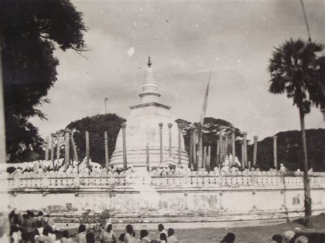 Thuparamaya Dagoba at Anuradhapura, Sri Lanka