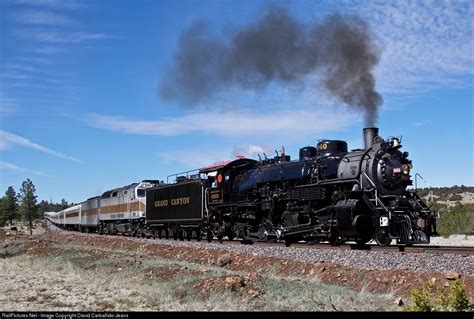 Grand Canyon Railway's 2-8-2 steam locomotives was out for one of its ...