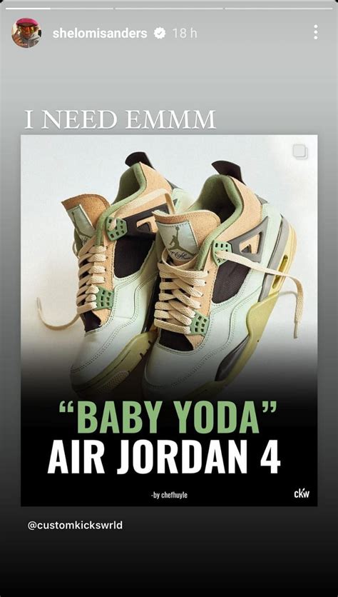 Deion Sanders daughter Shelomi Sanders baby yoda shoes: Deion Sanders ...