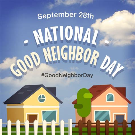 national good neighbor day quotes - Fear Column Image Library