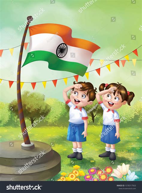 Indian Child Flag Photos and Images & Pictures | Shutterstock