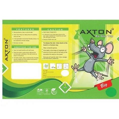 Axton Big Non Toxic Rat Glue Trap at best price in Chennai by TEAM K1 ...