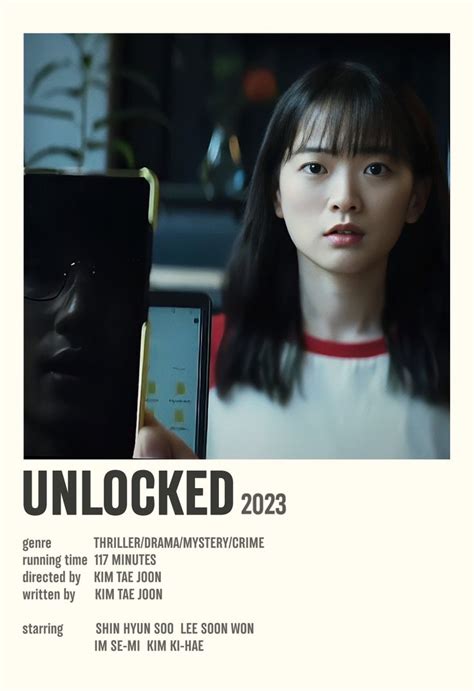 unlocked — k-series polaroid poster Hyun Soo, Films, Movies, Unlock, Genres, Thriller, Dramas ...