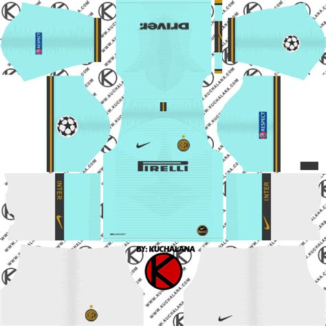 Inter Milan 2019/2020 Kit - Dream League Soccer Kits - Kuchalana