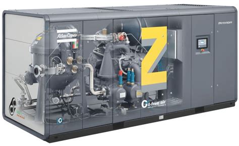 Atlas Copco Oil-Free Rotary Screw Air Compressors