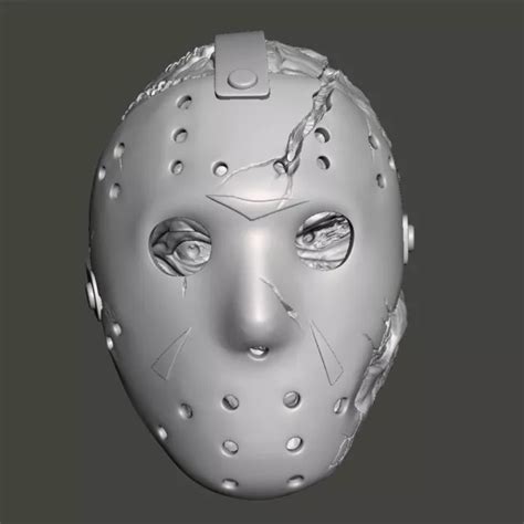 JASON VOORHEES V1 Friday the 13th custom head for 4" 6" 7" 12" action ...