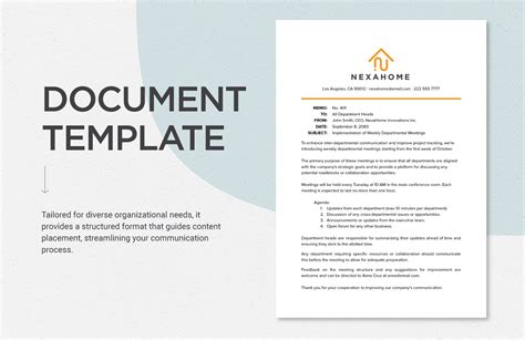 Document Template in Word, PDF, Google Docs - Download | Template.net