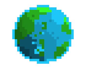 Transparent Earth Pixel Art - Tons of awesome pixel art wallpapers to download for free. - Merryheyn