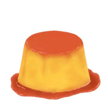 Japanese Caramel Pudding Or Flan Simple Icon, Pudding, Caramel, Caramel Pudding PNG Transparent ...