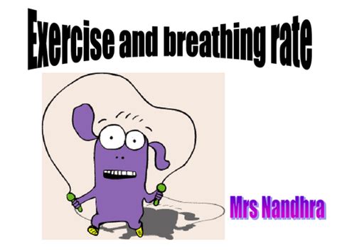 Exercise and breathing rate | Teaching Resources