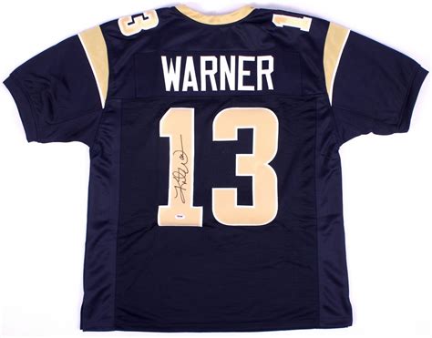 Kurt Warner Signed Rams Jersey (PSA COA) | Pristine Auction