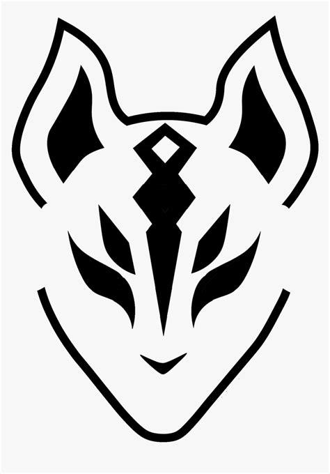 Fortnite Llama Stencil - Fortnite Drift Mask Drawing Easy, HD Png ...