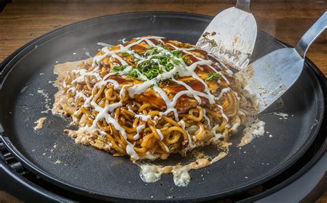 Hiroshima-Style Okonomiyaki | Traditional Pancake From Hiroshima ...