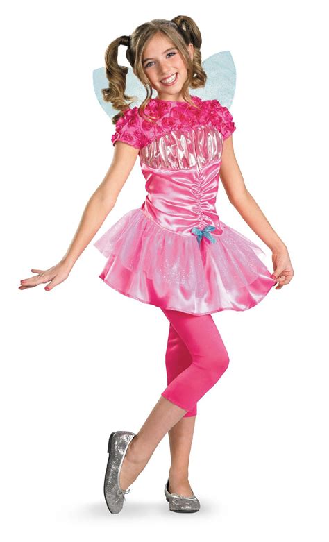 Hot Pink Fairy Girls Halloween Costume - Seasonal - Halloween ...