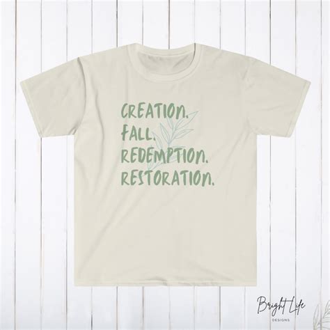 Creation. Fall. Redemption. Restoration. Women's Tee - Pelavida - Shop ...