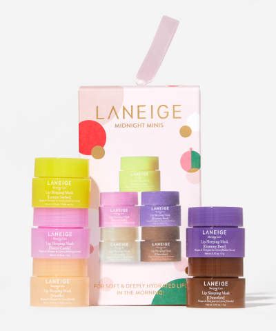 Laneige Midnight Minis Lip Mask Set at BEAUTY BAY