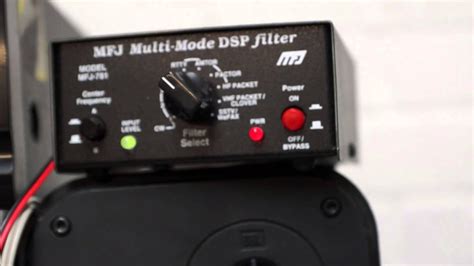 MFJ Multi-Mode DSP filter - YouTube