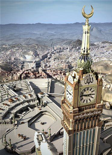 The Sycologist: The Abraj Al-Bait Mecca clock: the world's largest clock!