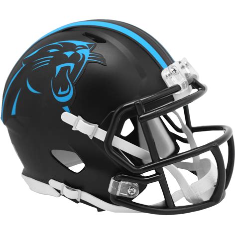 Carolina Panthers On Field Alternate Mini Speed | Alternate Design | NFL | Collectibles | Open ...