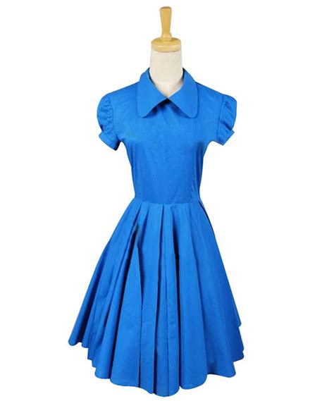 Alice In Wonderland Movie Blue Alice Dress Costume – Cosplaysky.ca