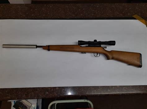 Voere Rifle, .22LR Voere rifle In good condition Suppressor included ...