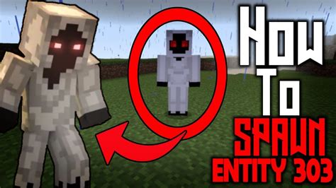 How To Summon Entity 303 in Minecraft || Entity 303 Minecraft Horror Legend - YouTube