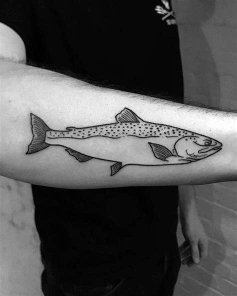 60 Epic Salmon Tattoo Ideas for Men [2024 Inspiration Guide] | Salmon tattoo, Tattoos, Fish tattoos