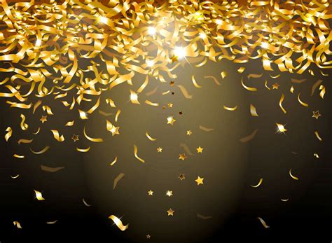 golden confetti sparkle glow glitter background gold sequins lights HD wallpaper