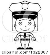 Royalty-Free (RF) Girl Police Officer Clipart, Illustrations, Vector Graphics #1