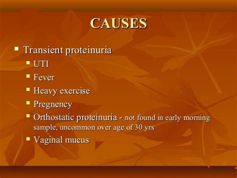 Proteinuria