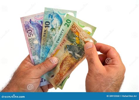 New Zealand Dollar Banknotes Stock Photo - Image: 38910368