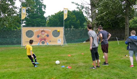 Design, print and fit of training goal in Casement Park, for community ...