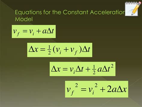 PPT - Motion with Constant Acceleration PowerPoint Presentation, free ...