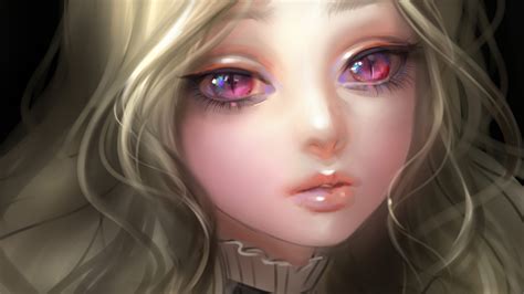 Mystic Blonde - Original Anime HD Wallpaper