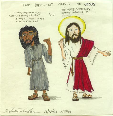 Two Faces Of Jesus by andrewtodaro on DeviantArt