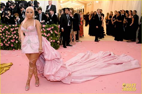 Nicki Minaj is Pretty in Elaborate Pink Gown at Met Gala 2019: Photo 4285491 | 2019 Met Gala ...