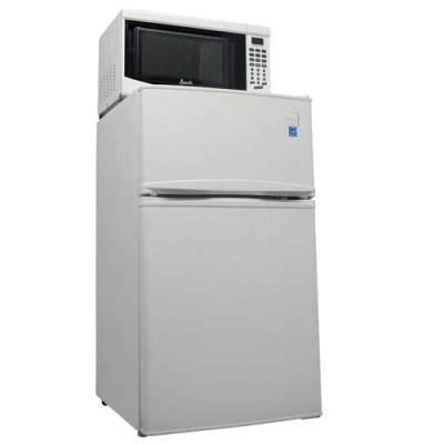 Energy Star White Refrigerator and Microwave Combo N3 free image download