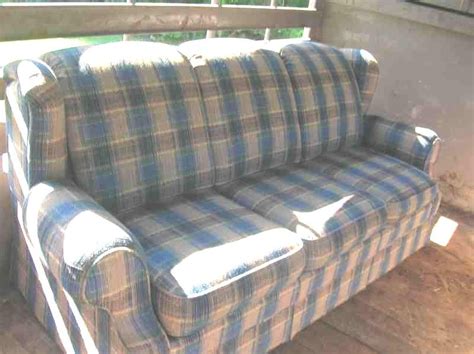 Top 20 of Blue Plaid Sofas