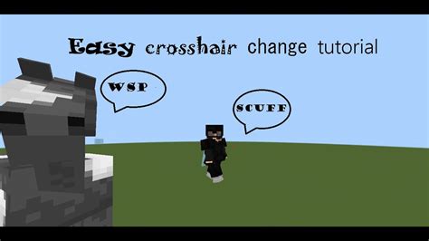 Easy crosshair change tutorial!! (No packs needed) - YouTube