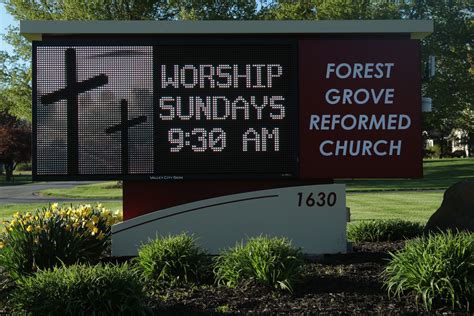 LED Church Signs - Digital Church Signs - EM Visual