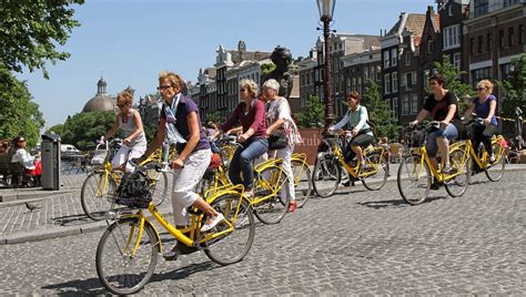 cycling in Amsterdam city | Cycling touring, Bike trips, Travel tours