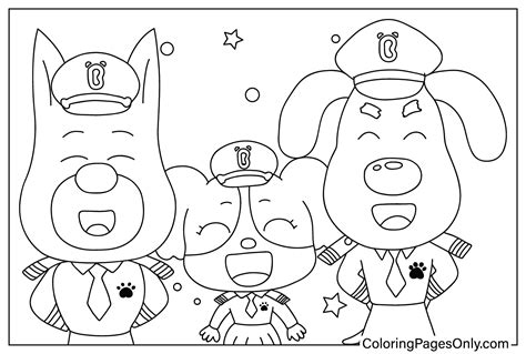 Coloring Page Safety Sheriff Labrador Free Printable Coloring Pages | The Best Porn Website