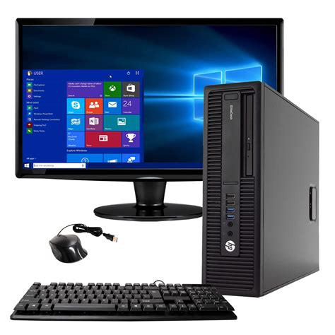 Restored HP EliteDesk 800G2 Desktop Computer PC, Intel Quad-Core i5 ...