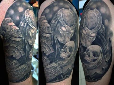 50 Predator Tattoo Designs For Men - Sci-Fi Ink Ideas