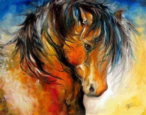 REGAL SPANISH HORSE - by Marcia Baldwin from Animals