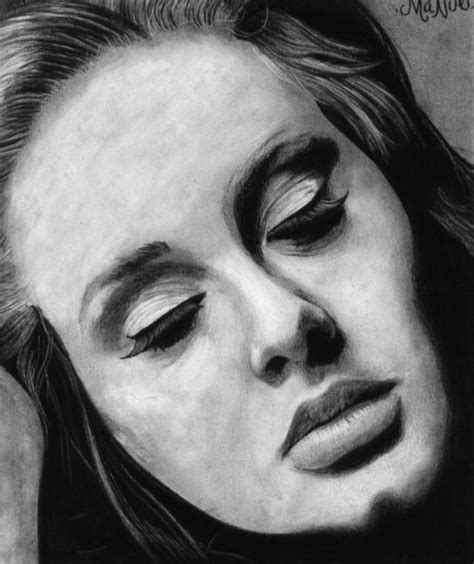 Adele drawing by manueee on DeviantArt